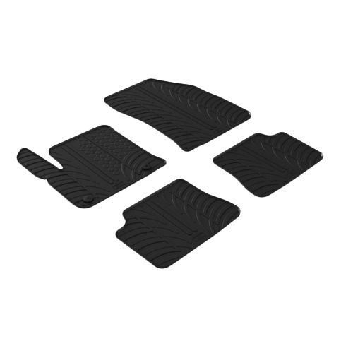 Rubbermatten voor Peugeot e-208 II & Opel Corsa 2019- (4-delig)