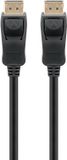 Goobay 61698 câble DisplayPort 3 m Noir