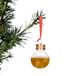 Top Ten Handels Gmbh Boules de Noël - remplissable - pour bière - 6x pc - 50 ml - plastique - 6 cm