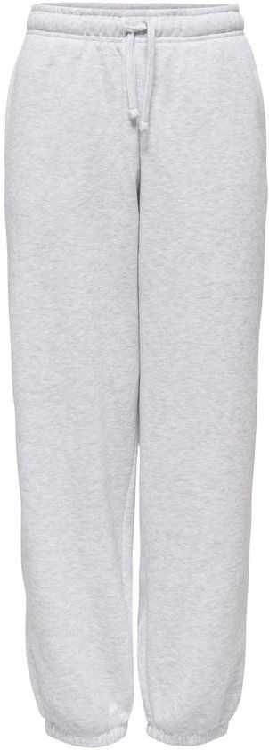 ONLY Damesbroek ONLBEST CUFF PANT SWT Lichtgrijs