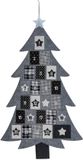 Livarno home Adventkalender om zelf te vullen - Kerstboom - ca. B 61 x H 106 cm