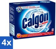 Calgon 4 x Nettoyant pour lave-linge contre le calcaire résidus de détergent odeurs 55 comprimés