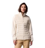 Columbia Juniper Peak Hybrid Jacket Puffer Down Jacket Dark Stone, krijt, XS
