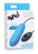 7X XR Brands - Pulsating Rechargeable Silicone Bullet - Wit