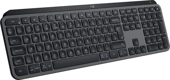 Logitech MX Keys S - Draadloos toetsenbord - QWERTY Spaans - Grafiet