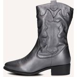 Wysh Winnie Laarzen - Leatherlook - Meisjes - Zilver - Maat 36