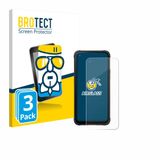 BROTECT Screenprotector 3 Stuks voor Hammer Blade V 5G Beschermglas transparant