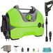 Nettoyeur haute pression - 220 V, 3000 W - Convient aux voitures et aux ménages - Avec tuyau d'eau - Vert