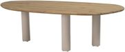 4 Seasons Outdoor Estate dining tuintafel mango 240x105x75 cm teak latte