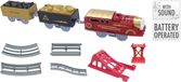 Valetti set de train de Noël 3 pièces