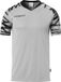 Uhlsport Goal 25 Shirt Korte Mouw Heren - Donkergrijs Gemeleerd / Zwart | Maat: 3XL