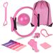 Ensemble de cercles et ballons de Pilates pour entraînement à domicile