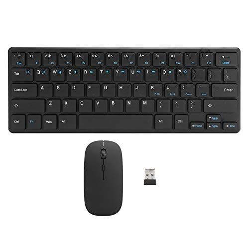 Snufeve6 Draadloze Toetsenbordset, Toetsenbord Muiscombinatie Stille Werking Snel Typen Instelbare Dpi Voor Kantoor Voor Thuis Voor Op Reis