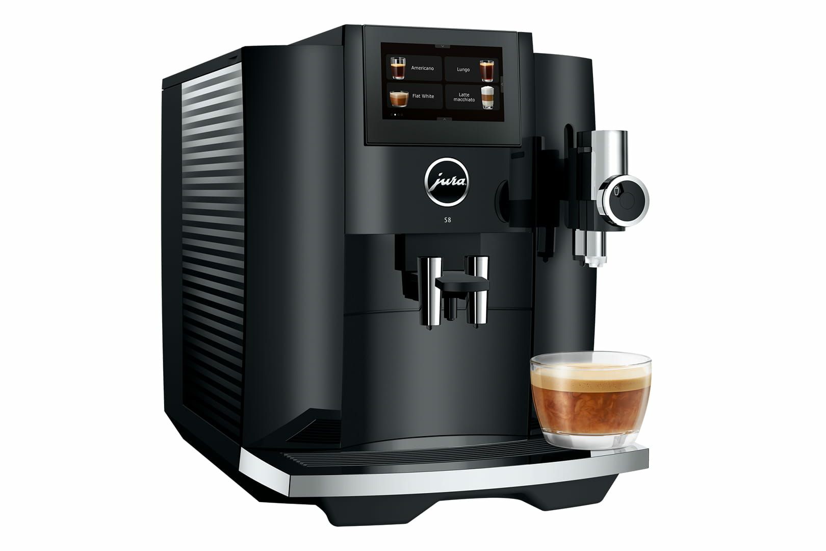 JURA S8 Volautomatische Espressomachine - Piano Black - Model 2024
