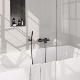 Brauer Gunmetal Carving Opbouw Baddouche Thermostaatkraan