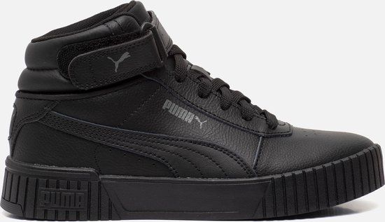 PUMA Carina 2.0 Mid Dames Sneakers - Puma Black-Puma Black-Dark Shadow - Maat 36