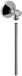 Geberit 215085211 hoekventiel 215.085.21.1 1/2" met buis