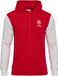 hummel Dbu 26 Fan Red-White Zip Hood