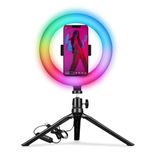 CELLY Pyripod DA TAVOLO Portable Tripod with RGB Light Ring and Remote Control