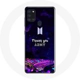 Samsung Galaxy A21S Bangtan Sonyeondan Concert BTS Army Bomb Lightstick etui