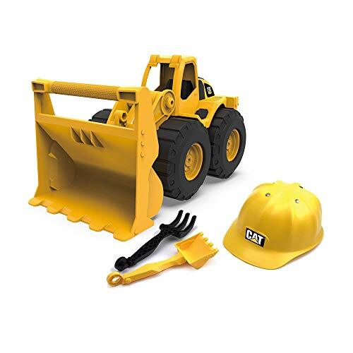 caterpillar CATERPILLAR, Oplader + accessoires, 26 cm, Tough bouwvoertuigen, geel (AJ 1)