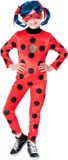 Rubies - Miraculous Ladybug Deluxe Kostuum met Pruik (7-8 jaar)