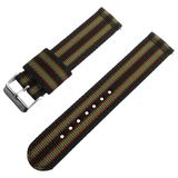 NATOS.com DKM B.V. Two Piece NATO RAF Tweedelige NATO Horlogeband Nylon James Bond Original 18mm