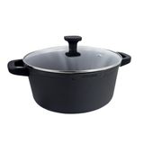 Nerthus FIH 1556 Hoge Braadpan van Gegoten Aluminium met Quantanium Antiaanbaklaag