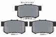 TEXTAR Set remblokken achter 2365201