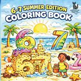6-7 Summer Edition Coloring Book