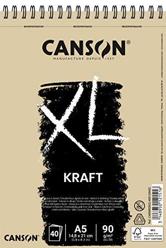 Canson XL kracht, tekenblok, DIN DIN A5