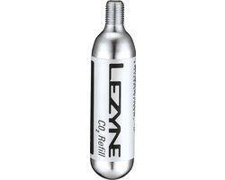 Lezyne 16G Threaded CO2 Patronen - 5 stuks - Zilver