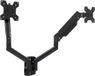TooQ LP1434TNR-B Wandhouder voor 2 monitoren van 13-34 inch, zwart
