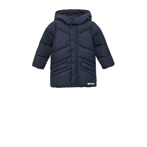 s.Oliver gewatteerde winterjas donkerblauw