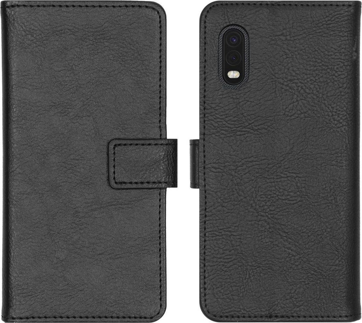 imoshion Luxe Booktype Samsung Galaxy Xcover Pro hoesje - Zwart - Kunstleer