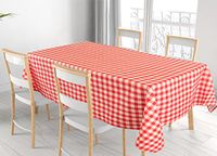 BIANCHERIAWEB Tafelkleed voor keuken, tafelkleed, 100% katoen, gemaakt in Italië, rustiek design, Quadretti RP