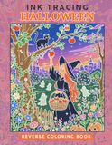 Ink Tracing Halloween: A Reverse Coloring Book for Adults for Relaxation and Creativity