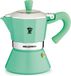 Pezzetti Bellexpress Moka Pot Mint Aluminium - 6 Kopjes