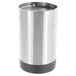 WAGNER Meubelpoot TENO - Ø 60 x 100 mm, staal geborsteld RVS-look