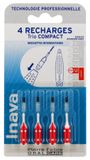 Inava Borstels 4 Navullingen Voor Trio Compact (Maat : ISO 1,5 mm)