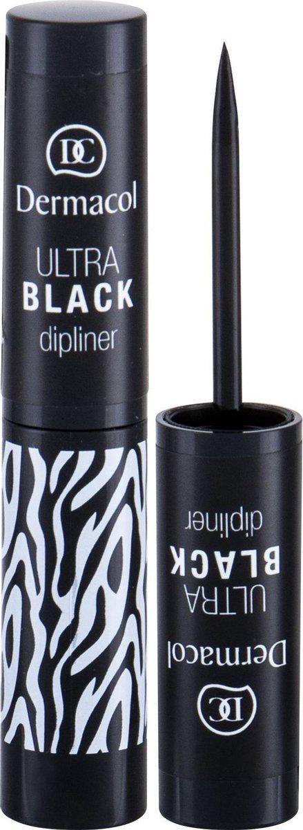 Dermacol DERMACOL_Liquid Dipliner eyeliner Ultra Black - Black Sensation