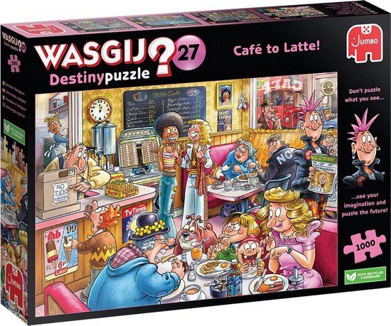 Jumbo Wasgij Destiny 27 - Van Cafetaria Naar Koffiebar! - 1000 stukjes Legpuzzel