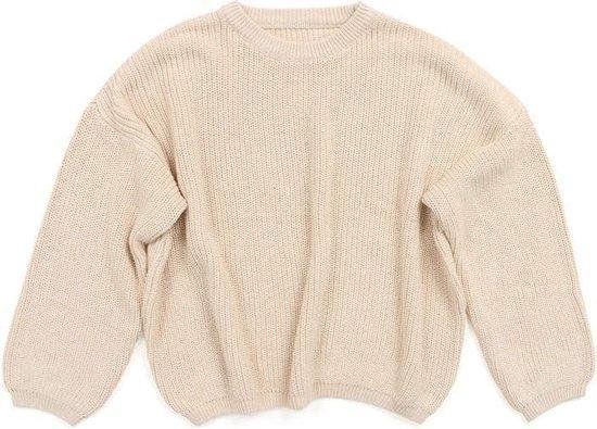 BEAU by Bo Uwaiah Oversized Knit Sweater - Vanilla - Kids - Size 110