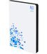 Kunnui Kalender 2022 2023 – Regenereert leer, Arctic Crystal, weekoverzicht, formaat A5, 15 x 21 cm, taal: Spaans, Engels, 2 registratiebanden en stickers