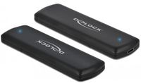 Delock 42615 SSD-behuizing M.2 Zwart