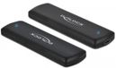 Delock 42615 SSD-behuizing M.2 Zwart
