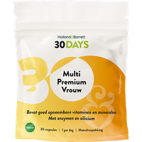 Holland & Barrett 2+1 gratis 30DAYS Multi Premium Vrouw – 30 capsules