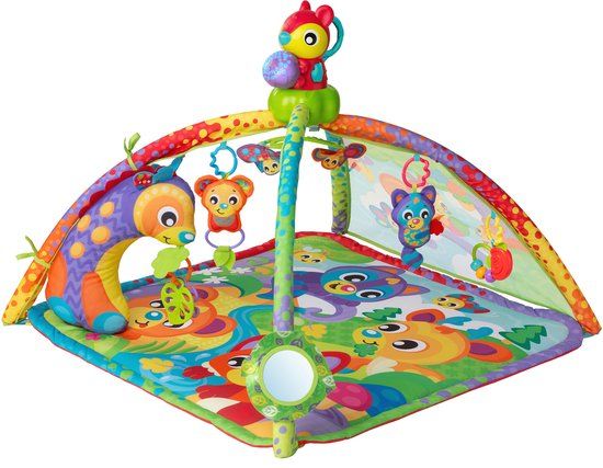 Playgro Activity Gym Woodlands met muziek en lichtprojector - Vanaf 0 maanden