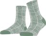 FALKE Coast Tile gedessineerd katoen Sokken dames groen - maat 35-38