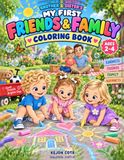 Brother & Sister's My First Family & Friends: Coloring Book